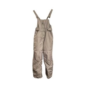 Cat & Jack Kid's Boy's Girl's Youth Solid Gray Snow Bib Overalls Snowsuit 5T
